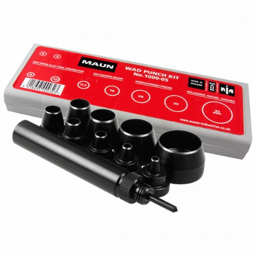 MAUN Wad Punch Set 5-32mm