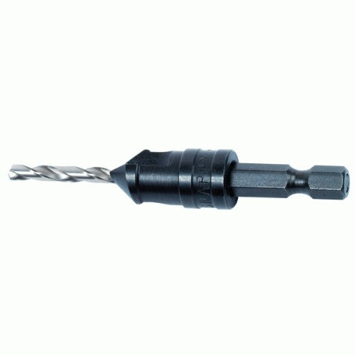 Alt text: Precision 7/64'' countersink tool for effortless screws countersinking, compatible with Snappy Quick Click system.