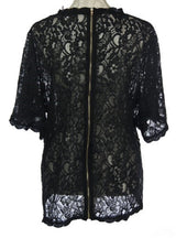 Rhonda Lace With Cord Top  BLACK (Version 1)