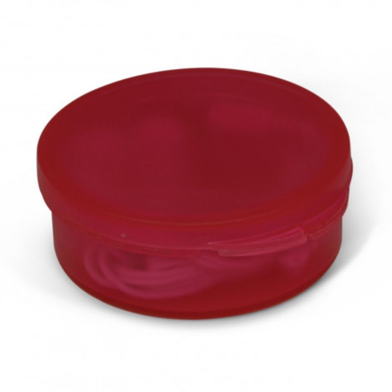 Earbuds - Mondo Trans Red (Set of 12)