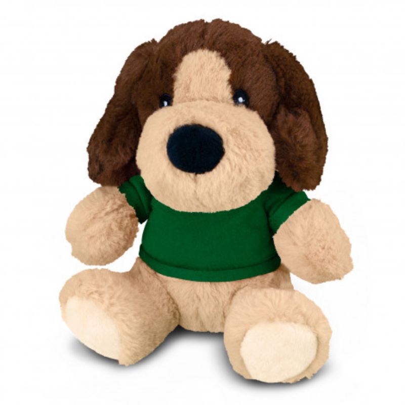 Plush Toy - Dog Brown/Dark Green (Set of 3)