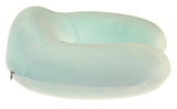 Memory Foam Travel Pillow AQUA - Set of 2