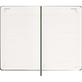 Moleskine Diary 12 Month Daily HC Large Myrtle Green 2027
