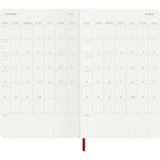 Moleskine Diary 12 Month Daily SC Large Scarlet Red 2027