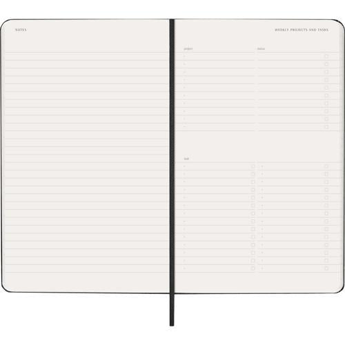 Moleskine Diary 12 Month Professional Weekly Vertical HC Large Black 2027