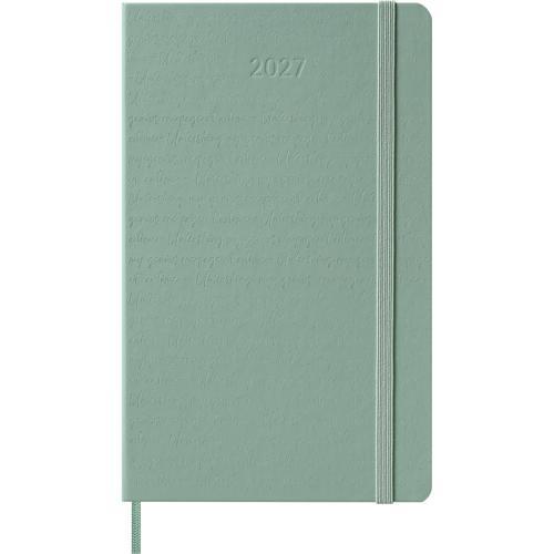 Moleskine Diary 12 Month Weekly + Notes HC Large Sage Green 2027