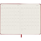 Moleskine Diary 12 Month Weekly + Notes HC Pocket Scarlet Red 2027