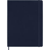 Moleskine Diary 12 Month Weekly + Notes HC XL Sapphire Blue 2027