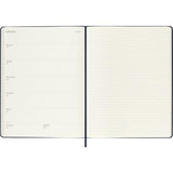 Moleskine Diary 12 Month Weekly + Notes HC XL Sapphire Blue 2027