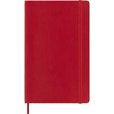 Moleskine Diary 12 Month Weekly + Notes SC Large Scarlet Red 2027
