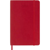 Moleskine Diary 12 Month Weekly + Notes SC Pocket Scarlet Red 2027
