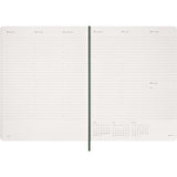 Moleskine Essential Planner 15 Month SC Weekly Vertical XXL Myrtle Green 2027