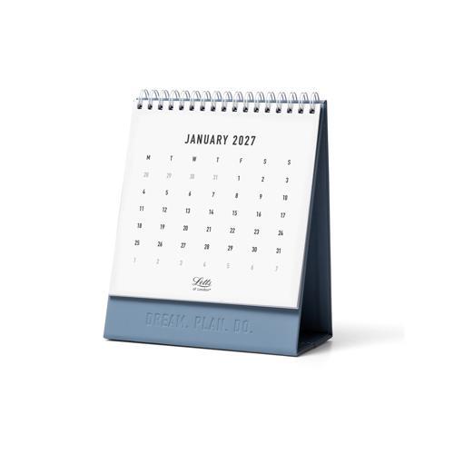 Letts of London Desk Calendar Conscious 150x180mm Ocean 2027