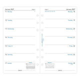 Filofax Refill Classic Week To View Personal 2027