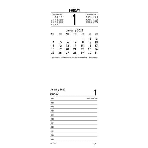 Collins Calendar Refill 13H Top Opening 2027