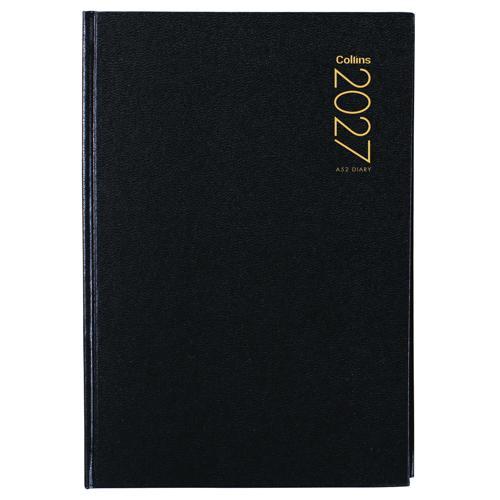 Collins Diary A52 Black 2027