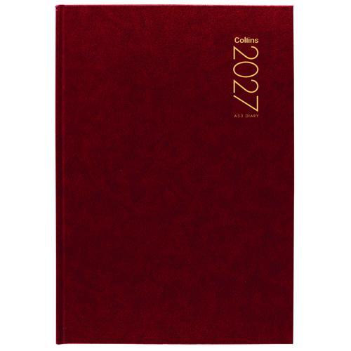 Collins Diary A53 Red 2027