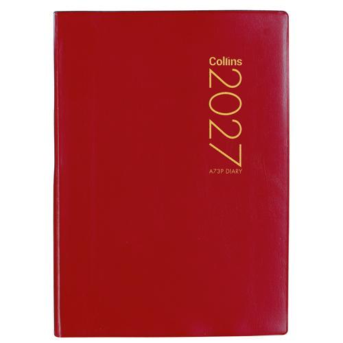 Collins Diary A73P Red 2027