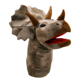 Puppet Co. - Large Dino Puppet Head - Triceratops