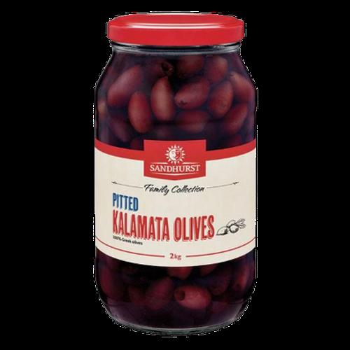 Sandhurst Pitted Kalamata Olives 2kg