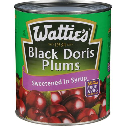 Wattie's Black Doris Plums a10