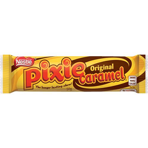 Nestle Pixie Caramel Chocolate Bar 48 x 50g