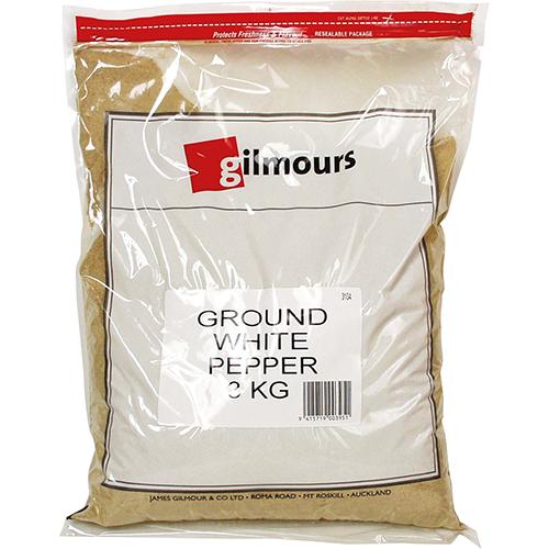Gilmours White Ground Pepper 3kg