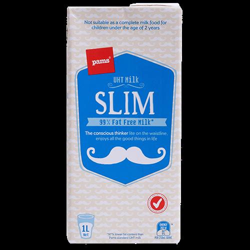 Pams Lite UHT Milk 1l