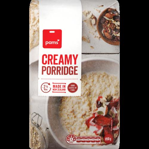 Pams Creamy Oats 800g