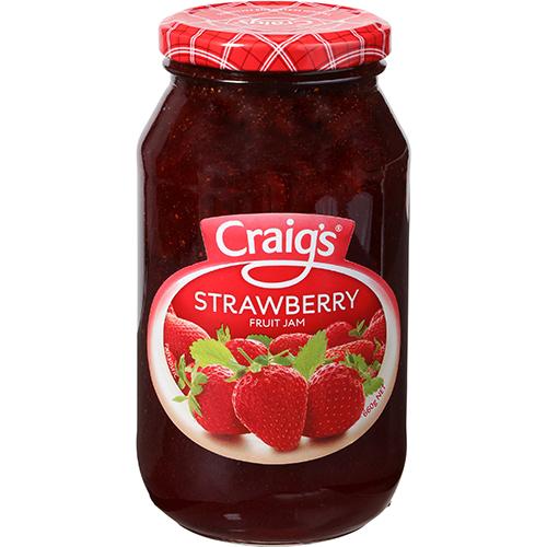 Craig's Strawberry Fruit Jam 660g