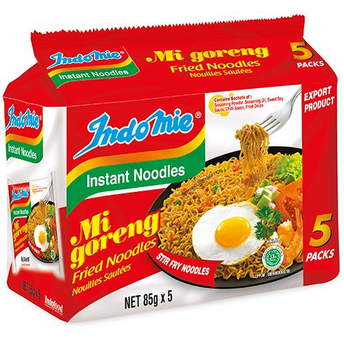 Indomie Mi Goreng Instant Noodles 5 x 85g