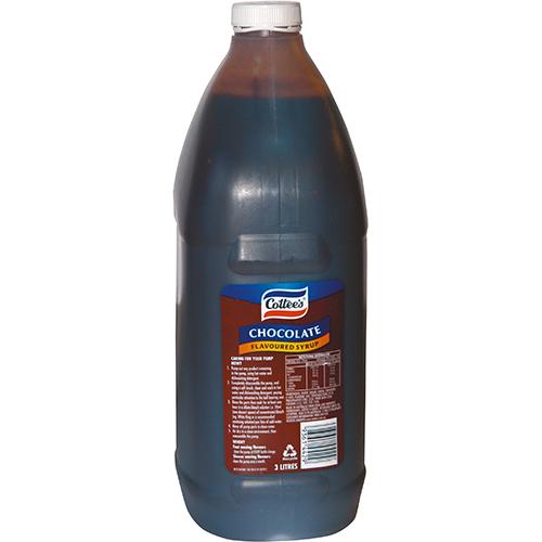 Cottee's Chocolate Syrup Topping 3l