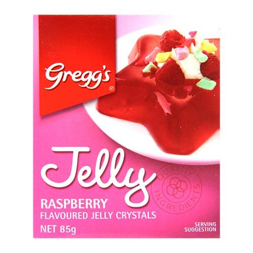 Gregg's Raspberry Flavoured Jelly Crystals 85g