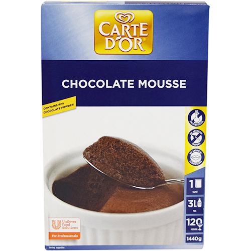 Carte D'Or Chocolate Mousse Dessert Mix 1.44kg