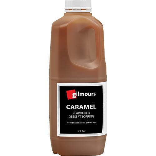 Gilmours Caramel Dessert Topping 2l