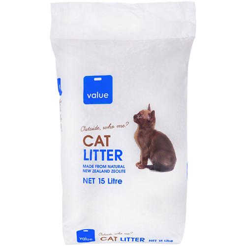 Pams Value Cat Litter 15l