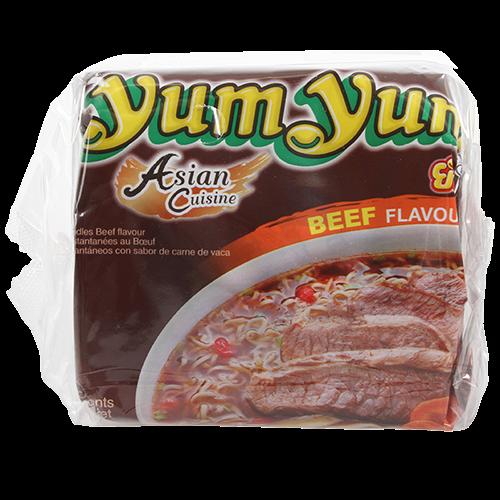 Yum Yum Beef Flavour Instant Noodles 300g