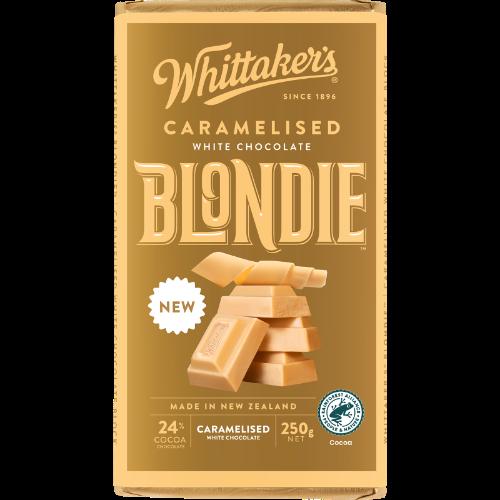 Whittaker's Blondie Caramelised White Chocolate Block 250g