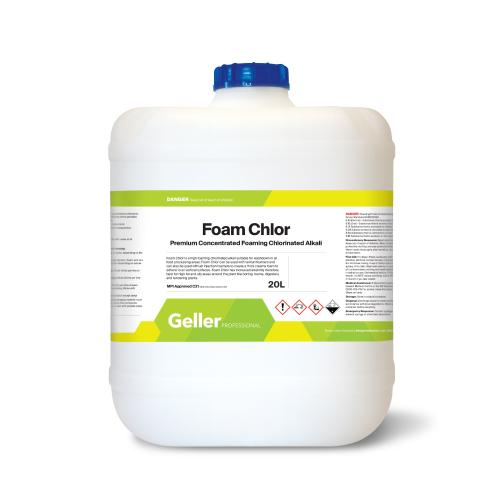 Geller Professional Foam Chlor C31 20 Litre Bottle 1ea