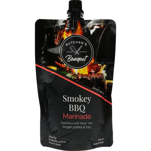 Butcher's Banquet Smokey BBQ Marinade 250g