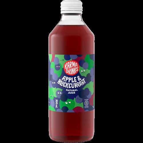 Karma Drinks Apple & Blackcurrant Fruit Juice 12 x 300ml