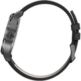 Watch - WENGERTerragraph 43mm White Dial Black Leather Strap