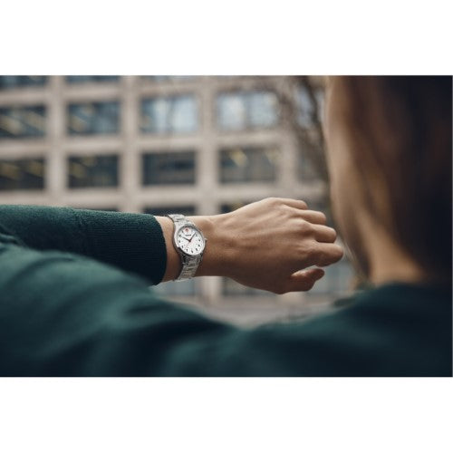 Watch - WENGER City Sport 34mm White Dial SS Bracelet