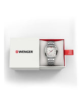 Watch - WENGER Vintage Classic 37mm White Dial SS Bracelet