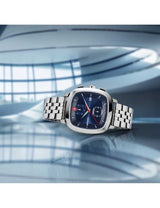Watch - WENGER Vintage Classic Chrono 39.5mm Blue Dial SS Bracelet