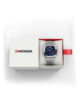 Watch - WENGER Vintage Classic Chrono 39.5mm Blue Dial SS Bracelet
