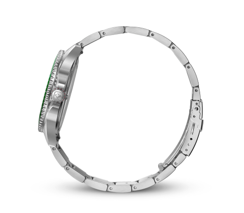 Watch - WENGER Executive 40mm Green Dial SS Bracelet