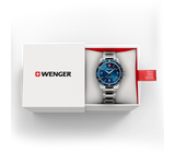 Watch - WENGER Executive 40mm Blue Dial SS Bracelet
