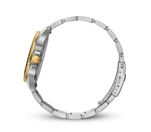Watch - WENGER Executive 40mm Silver Dial 2 Tone Bracelet
