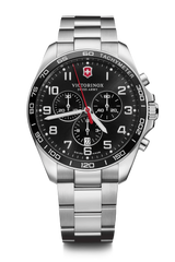 Watch - VICTORINOX FieldForce Classic Chrono 42mm Brace Black Dialt